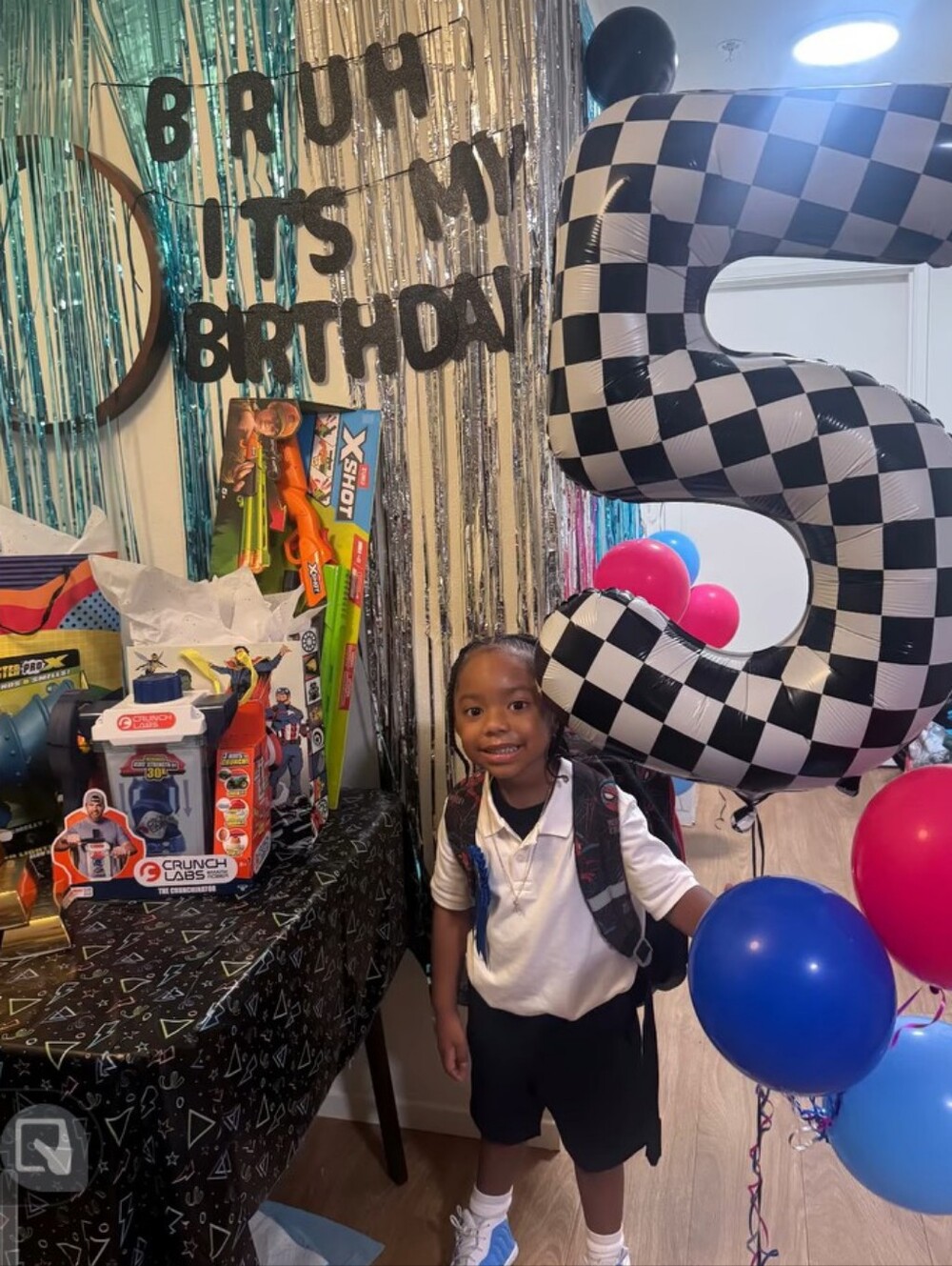 8/14 Happy 5th Birthday Ameer 💕 GrandMeeMaw LOVES YOU ;o)